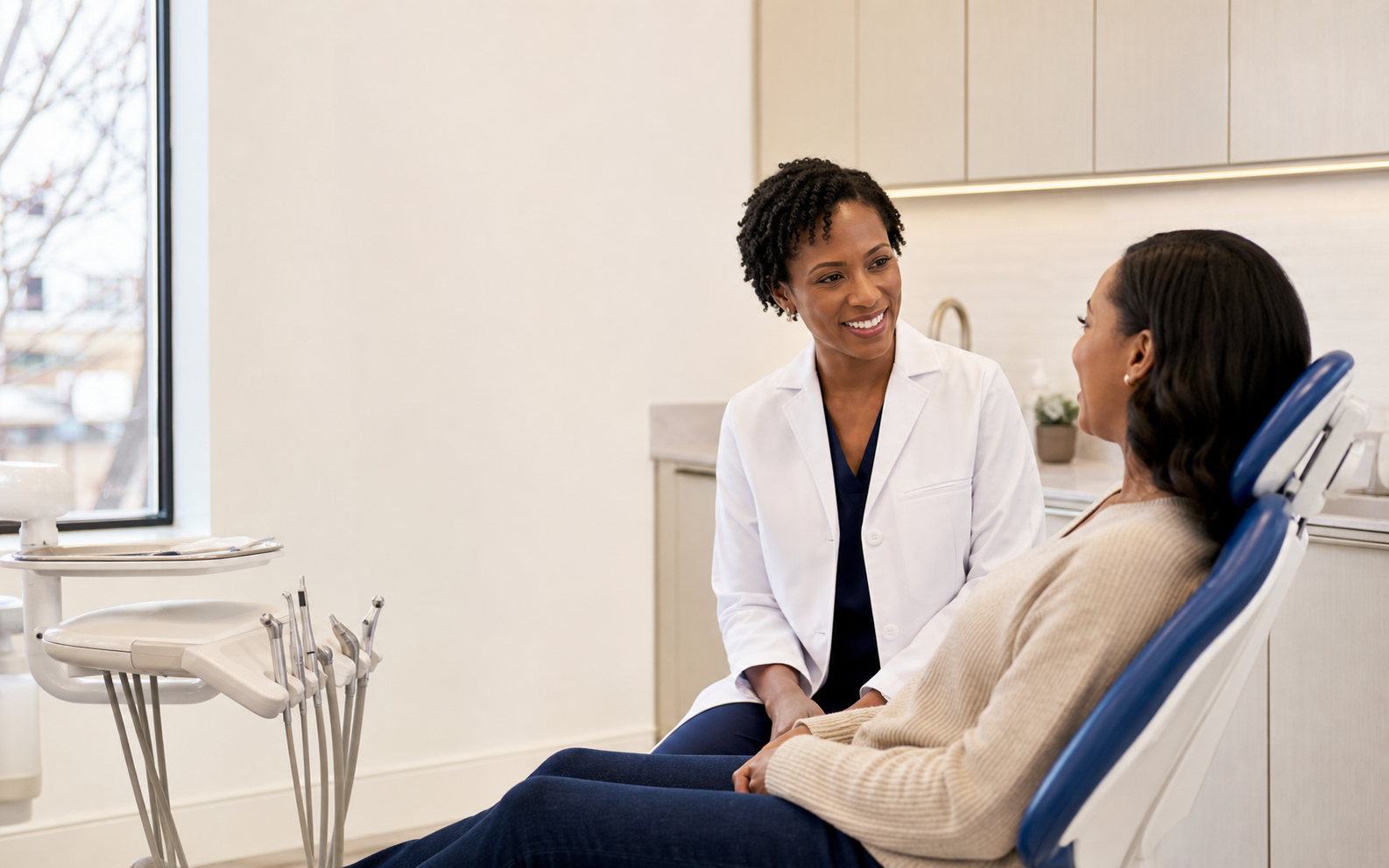 Advanced Dental Care of Baltimore website homepage